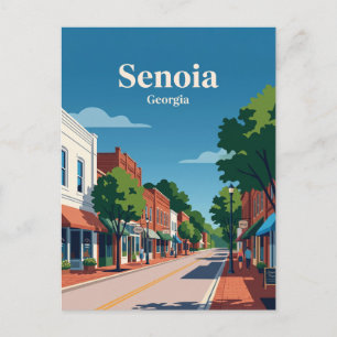 Carte Postale Senoia Géorgie