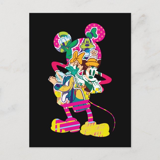 Carte Postale Sensationnel 6 | Fun Mickey Mouse (Devant)
