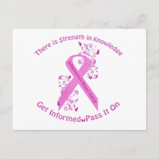 Carte Postale Sensibilisation au cancer du sein inflammatoire