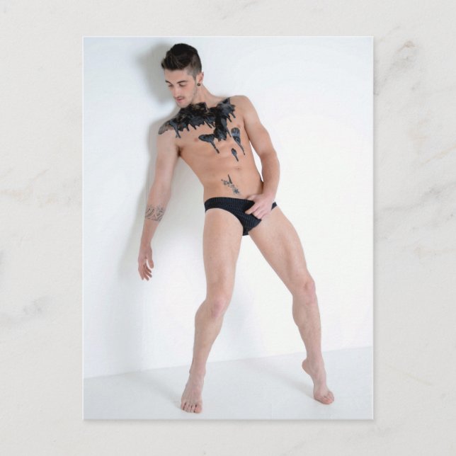 Carte Postale Sensualité Masculine #3 (Devant)