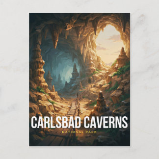Carte Postale Sentier de la grotte du parc national des cavernes