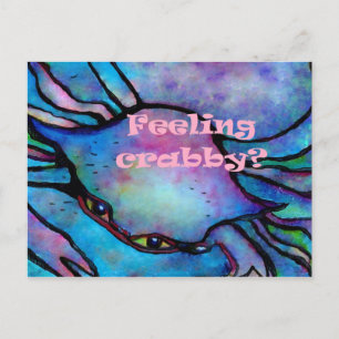 Carte Postale Sentiment de crabe
