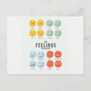 Carte Postale Sentiments Art