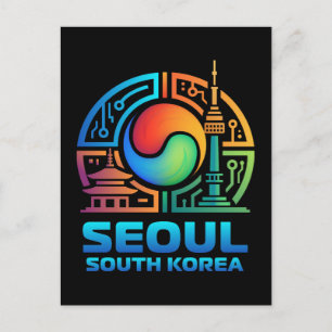 Carte Postale Séoul Corée du Sud