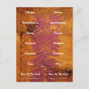 Carte Postale Sept cadeaux - SIGNET