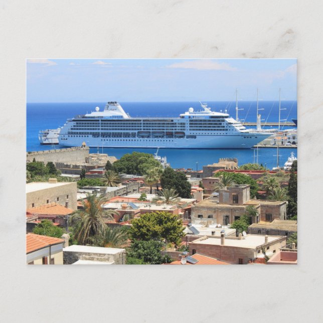 Carte Postale Sept marins à Rhodes (Devant)