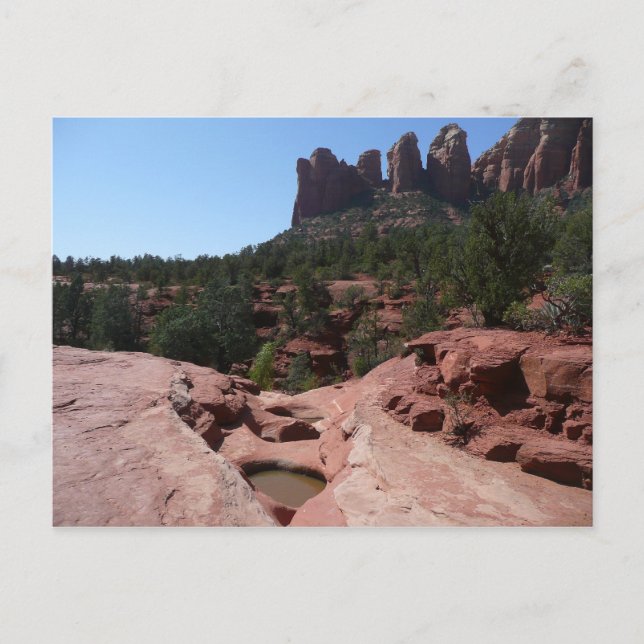 Carte Postale Sept piscines sacrées à Sedona Arizona (Devant)