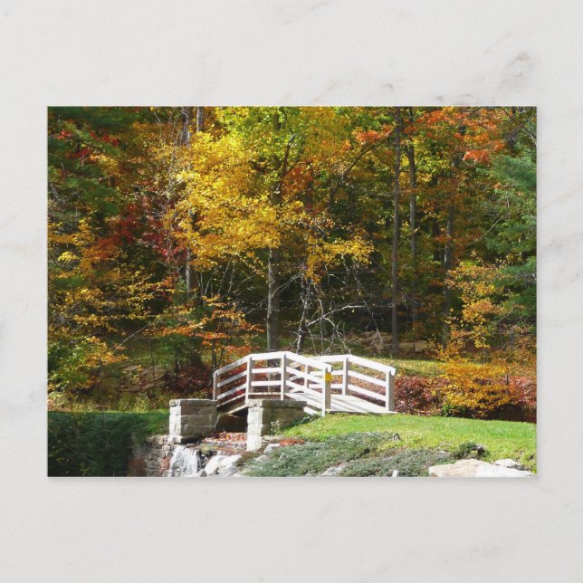 Carte Postale Sept Sources Pont D'Automne I Paysage D'Automne (Devant)