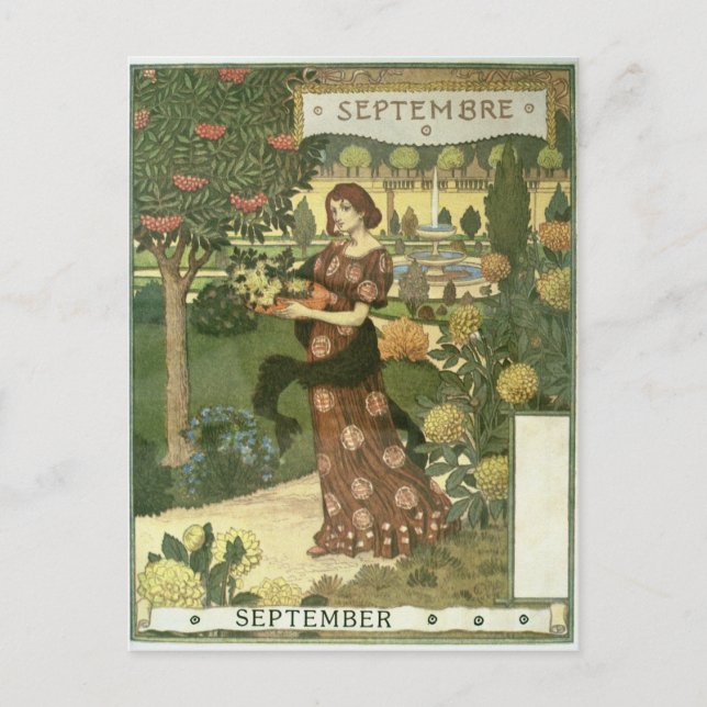 Carte Postale septembre (Devant)
