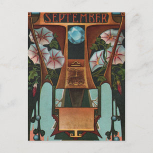Carte Postale Septembre - Libra