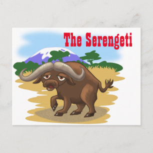 Carte Postale Serengeti