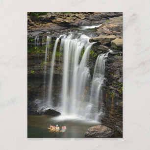 Carte Postale Sérénité des chutes d'eau