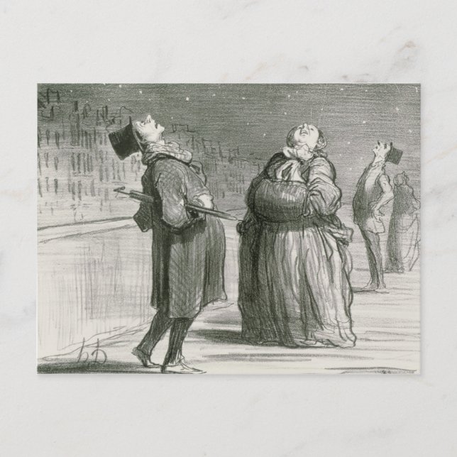Carte Postale Série 'Actualites', Parisiens (Devant)