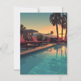CARTE POSTALE SÉRIE D'ACCUEIL DU POOL #1