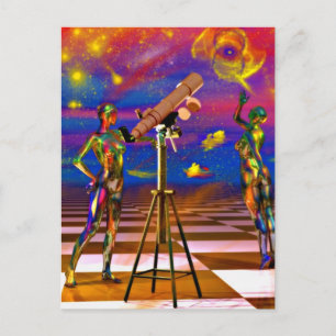 Carte Postale Série d'art surréaliste
