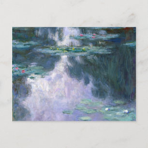Carte Postale Série de Nymphéas 1907 par Claude Monet