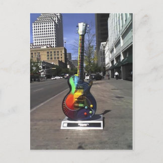 Carte Postale Série Guitare