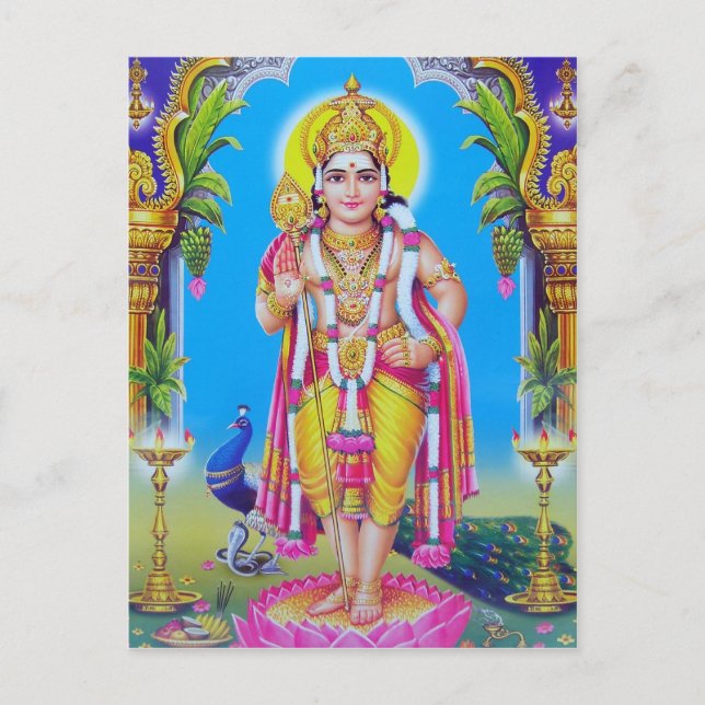 Carte Postale Série Hindu Deity (Devant)