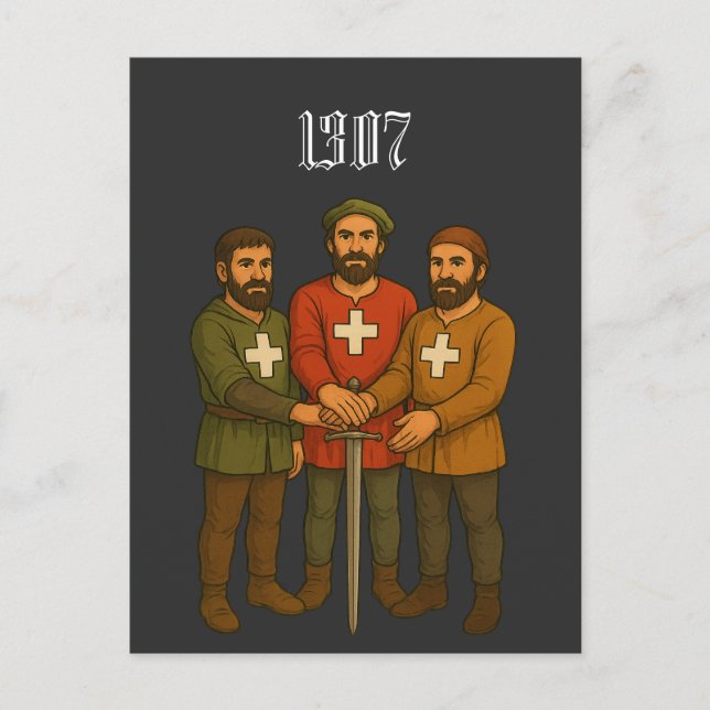 Carte Postale Serment du Grütli (Devant)