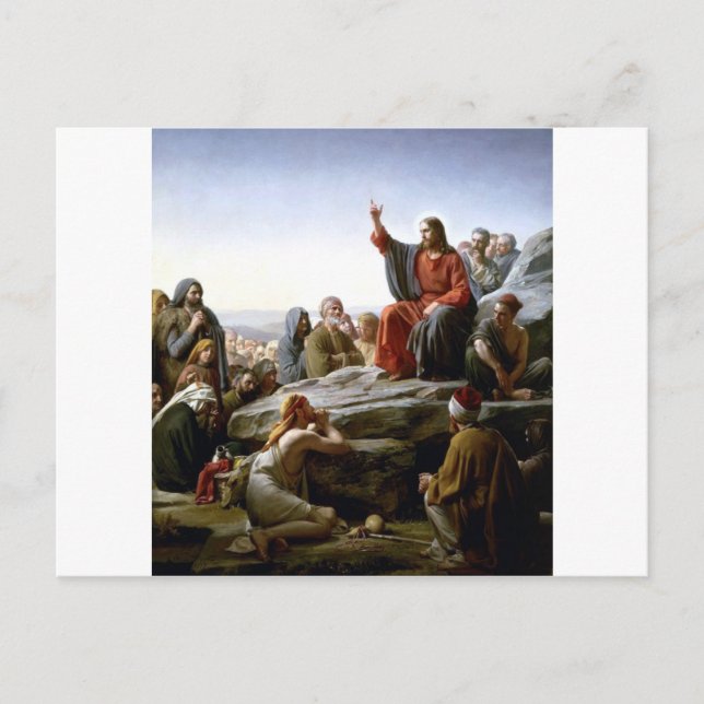 Carte Postale Sermon de Jésus sur le Mont-par-Bloch (Devant)