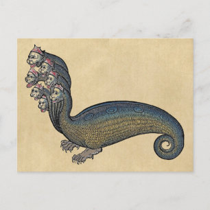 Carte Postale Serpent de mer d'Hydra