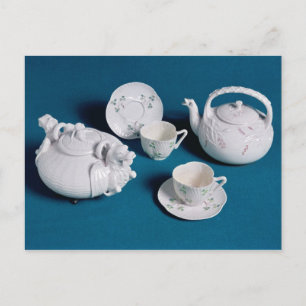 Carte Postale Service de thé Belleek