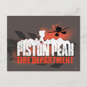 Carte Postale Service d'incendie de Piston Peak