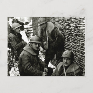 Carte Postale Service mobile américain WWI