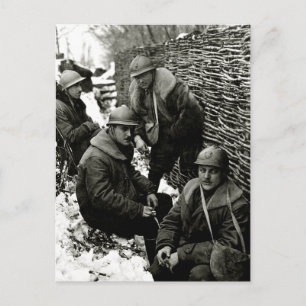 Carte Postale Service mobile américain WWI
