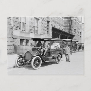 Carte Postale Service postal : Poste de colis