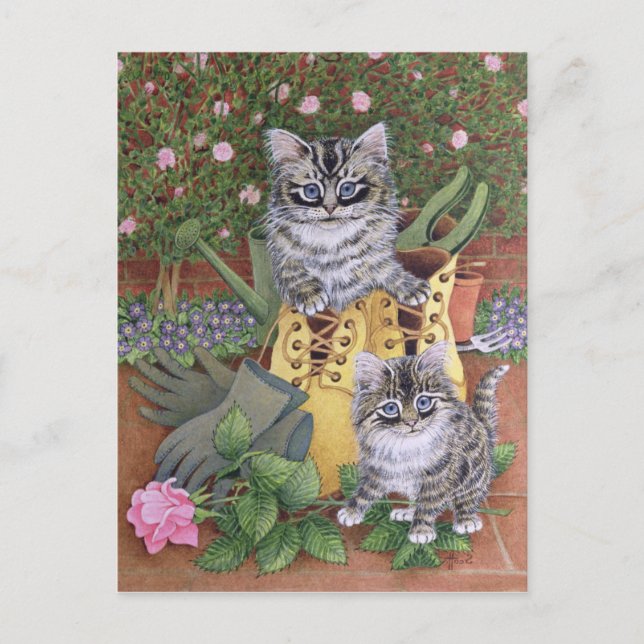Carte Postale Services de jardin (Devant)