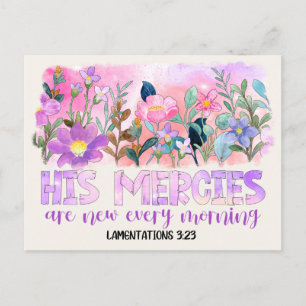 Carte Postale Ses Mérites Sont De Nouvelles Fleurs De Printemps