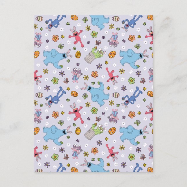 Carte Postale Sesame Street Bunny Motif (Devant)