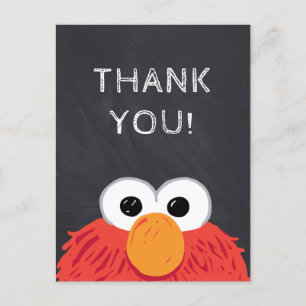 Carte Postale Sesame Street Elmo Chalkboard Anniversaire