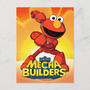 Carte Postale Sesame Street   Mecha Builders Elmo