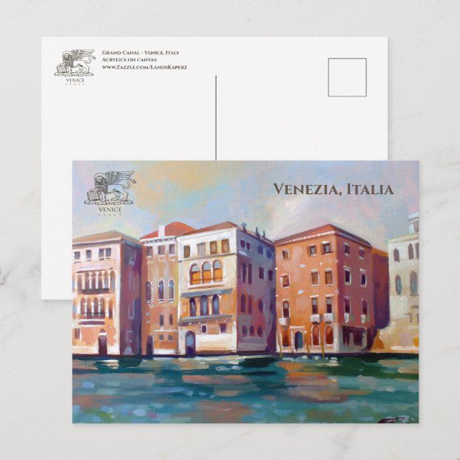Carte Postale Sestiere San Marco | Venise, Italie (Devant / Derrière)