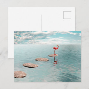 Carte Postale Seul – Équilibre Silencieux