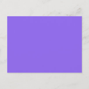 Carte Postale SEULEMENT COULEUR - lila