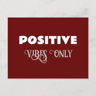 Carte Postale Seules les ondes positives