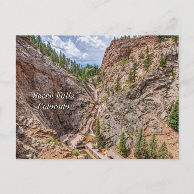 Carte postale Seven Falls Colorado (Devant)