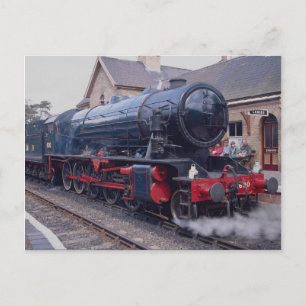 Carte Postale Severn Valley Railway, Locos à Highley Station, W