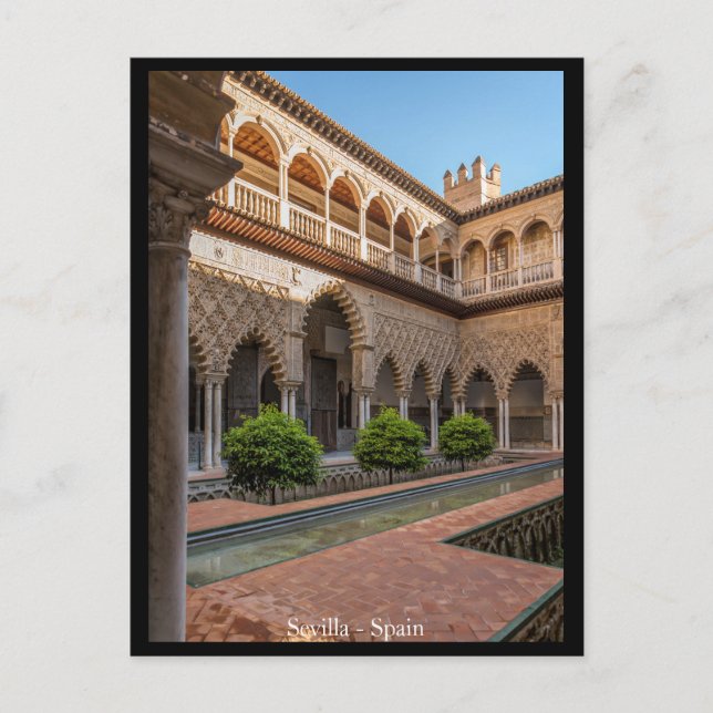 Carte postale Sevilla City, Espagne (Devant)