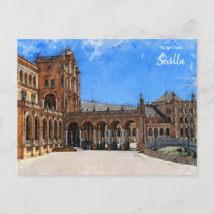 Carte postale Seville Plaza de Espana