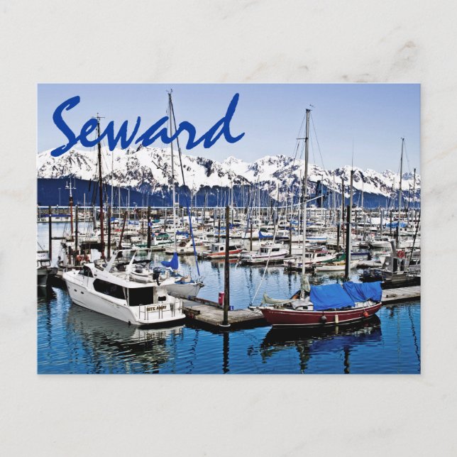 Carte Postale Seward, Alaska, États-Unis (Devant)