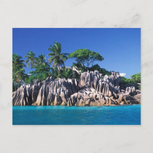 Carte Postale Seychelles. Ilot St Pierre (près de Praslin