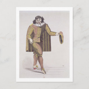 Carte Postale Sganarelle dans 'L'Ecole des Maris' par Molière, p
