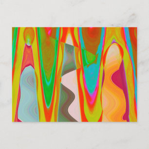 Carte Postale Shadow Talk - Acrylique Oriental Color Art