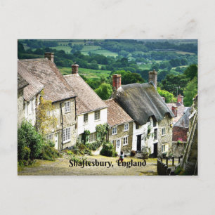 Carte Postale Shaftesbury, Angleterre