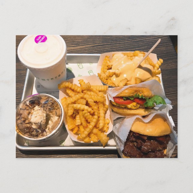 Carte Postale Shake Shack (Devant)