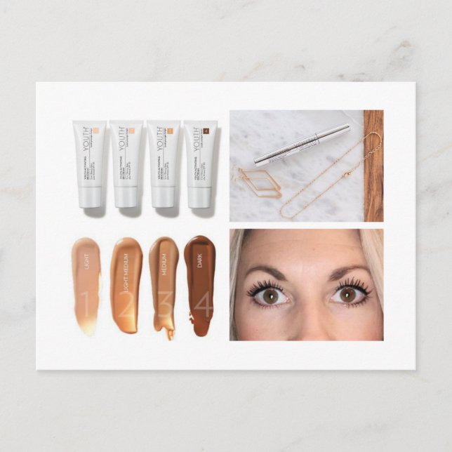 Carte postale Shaklee BB Cream & Mascara (Devant)